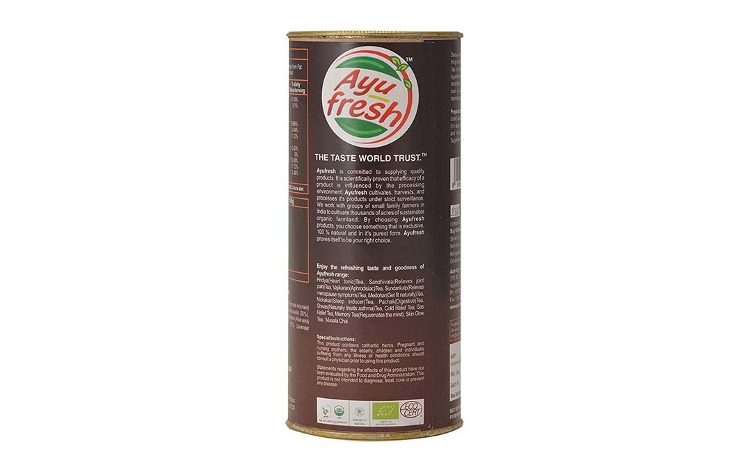 Ayu Fresh Stress Free Herbal Tea    Container  50 grams